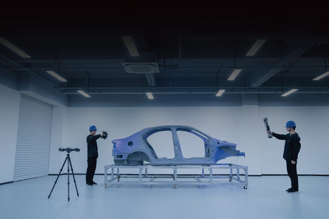 跟蹤式激光三維掃描儀