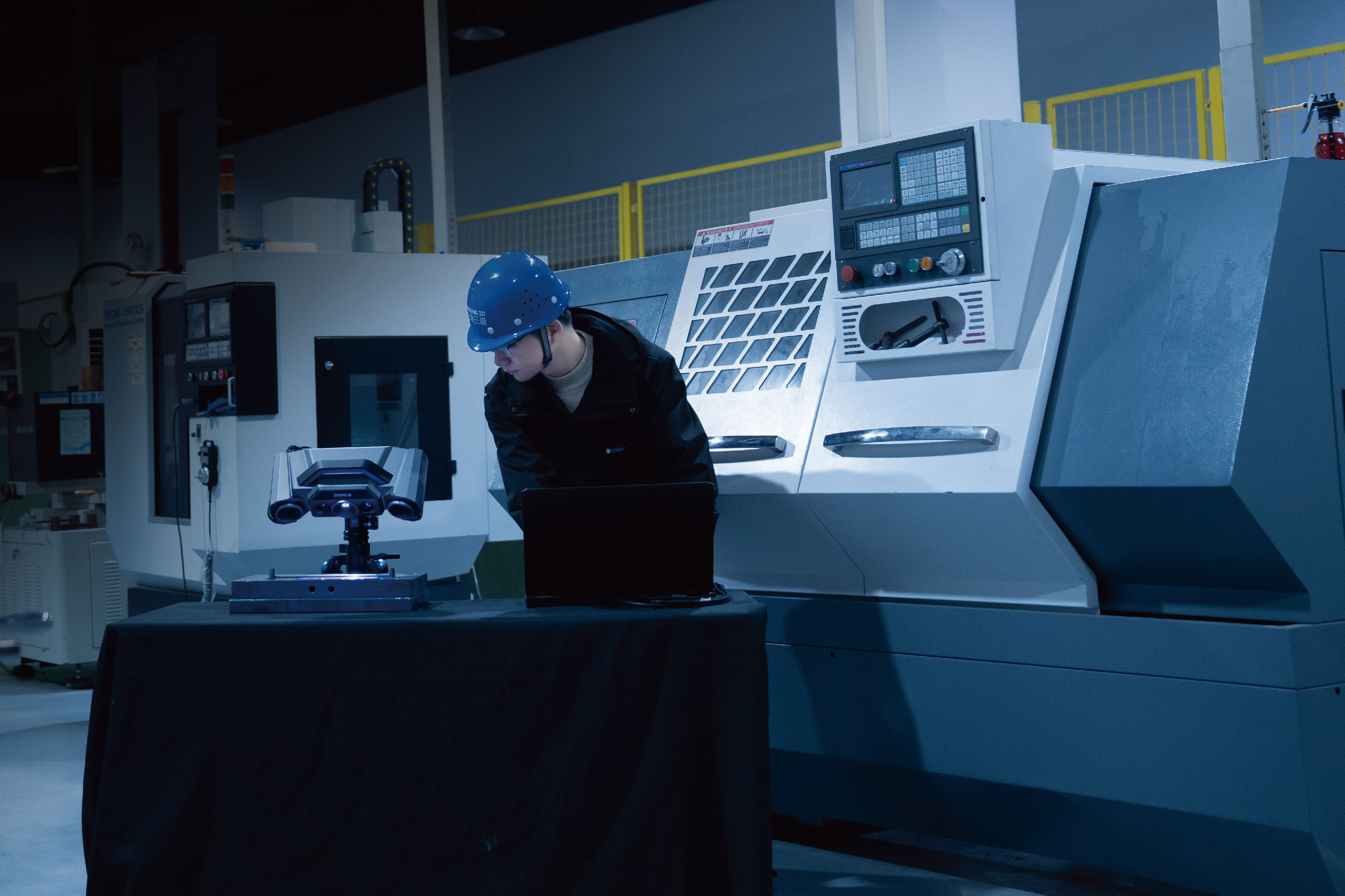 計量級高精度藍光三維掃描儀