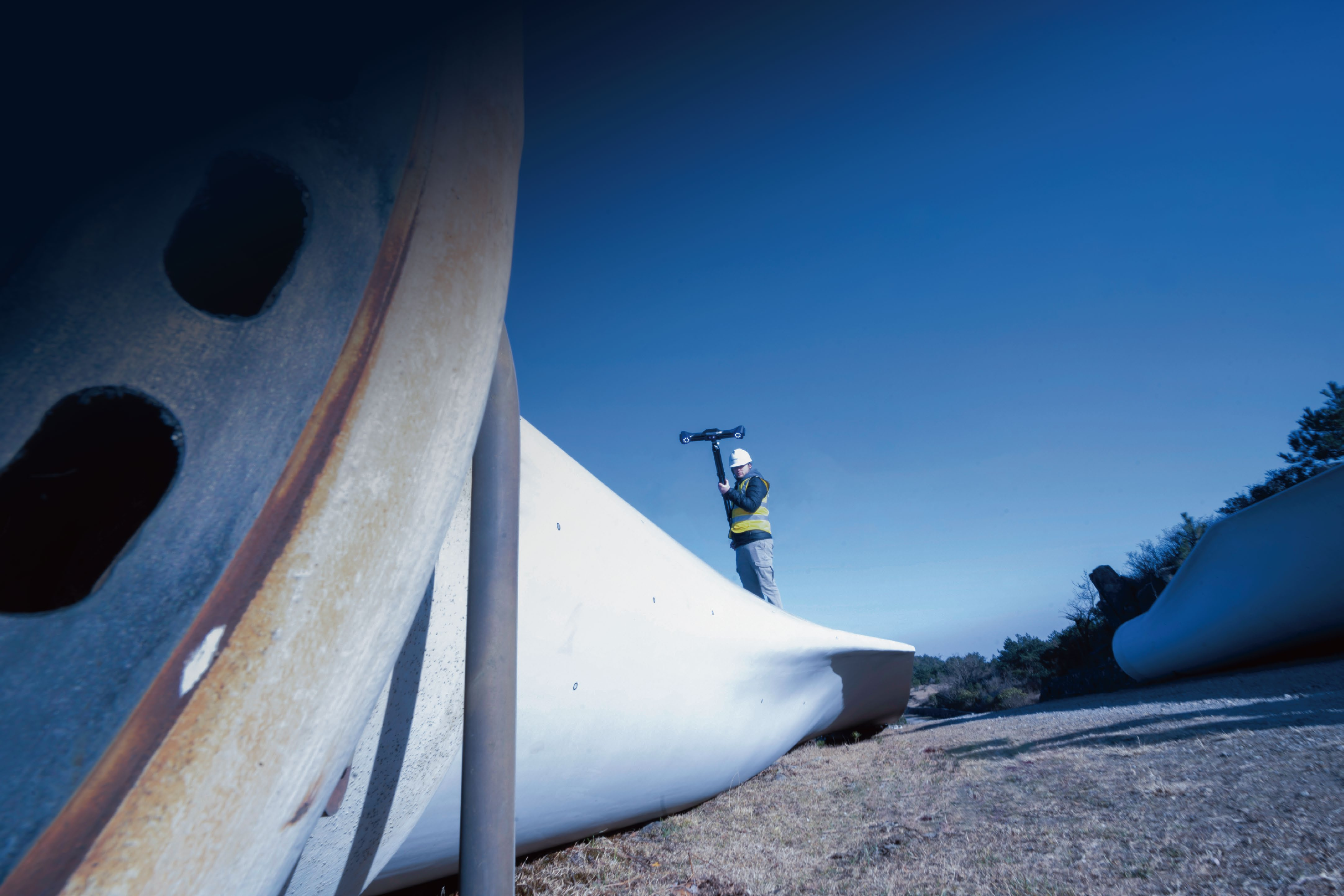 大幅面高速無線激光手持三維掃描儀