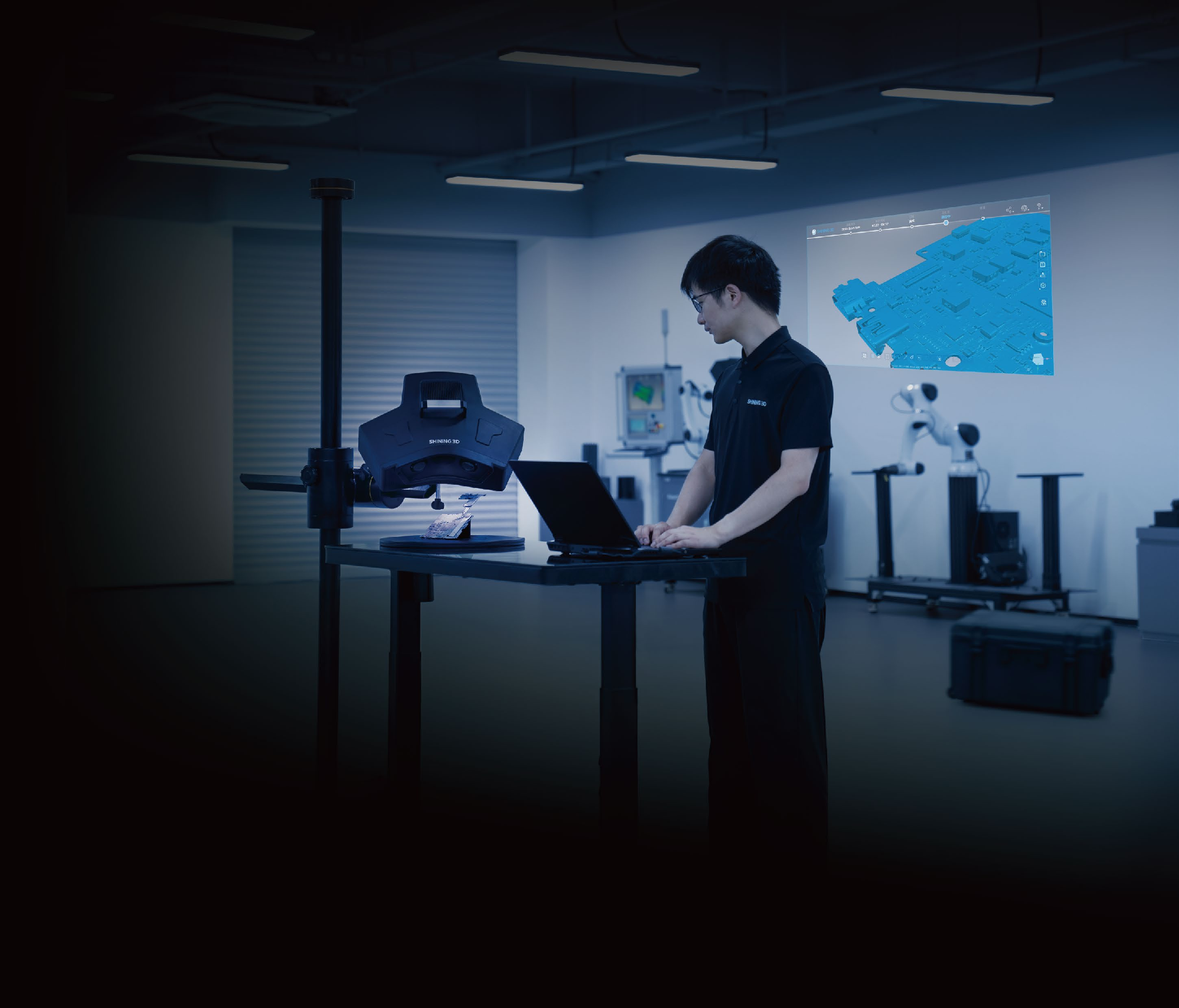 計量級高精度藍光三維掃描儀系列