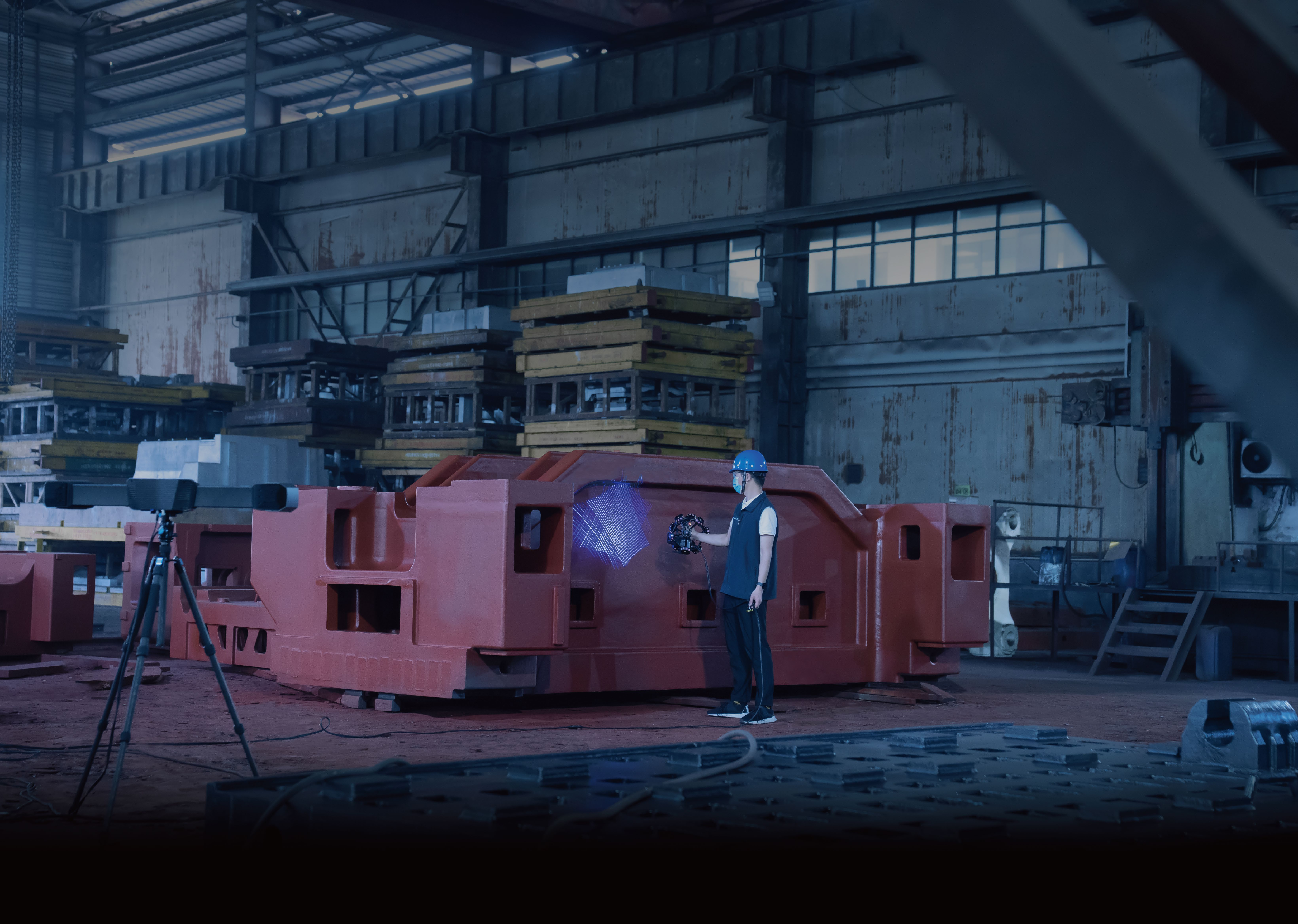 大范圍跟蹤式激光三維掃描系統